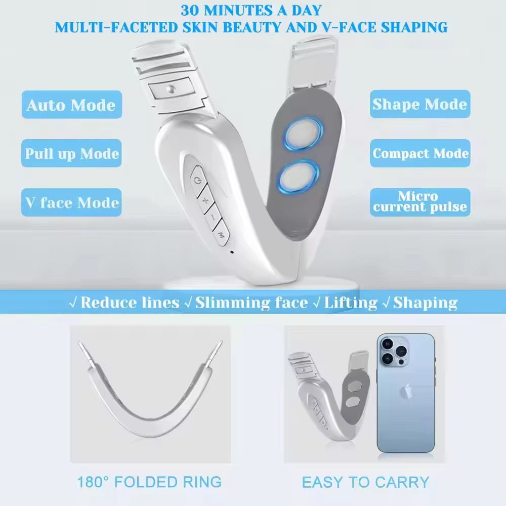 V-shaped Slimming Face Device Uses High-frequency Vibration to Tighten the Contour and Eliminate Double Chins