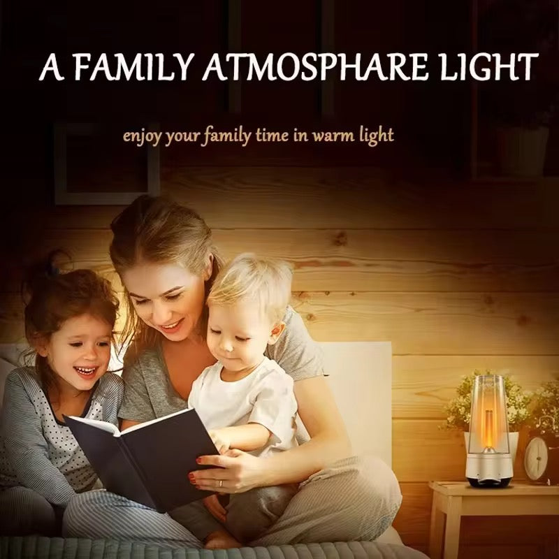 Rechargeable Led Desk Lamp Office Table Lights With Bluetooth Speaker.