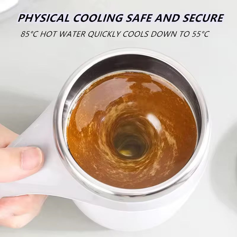 Automatic Self Stirring Magnetic Mug.