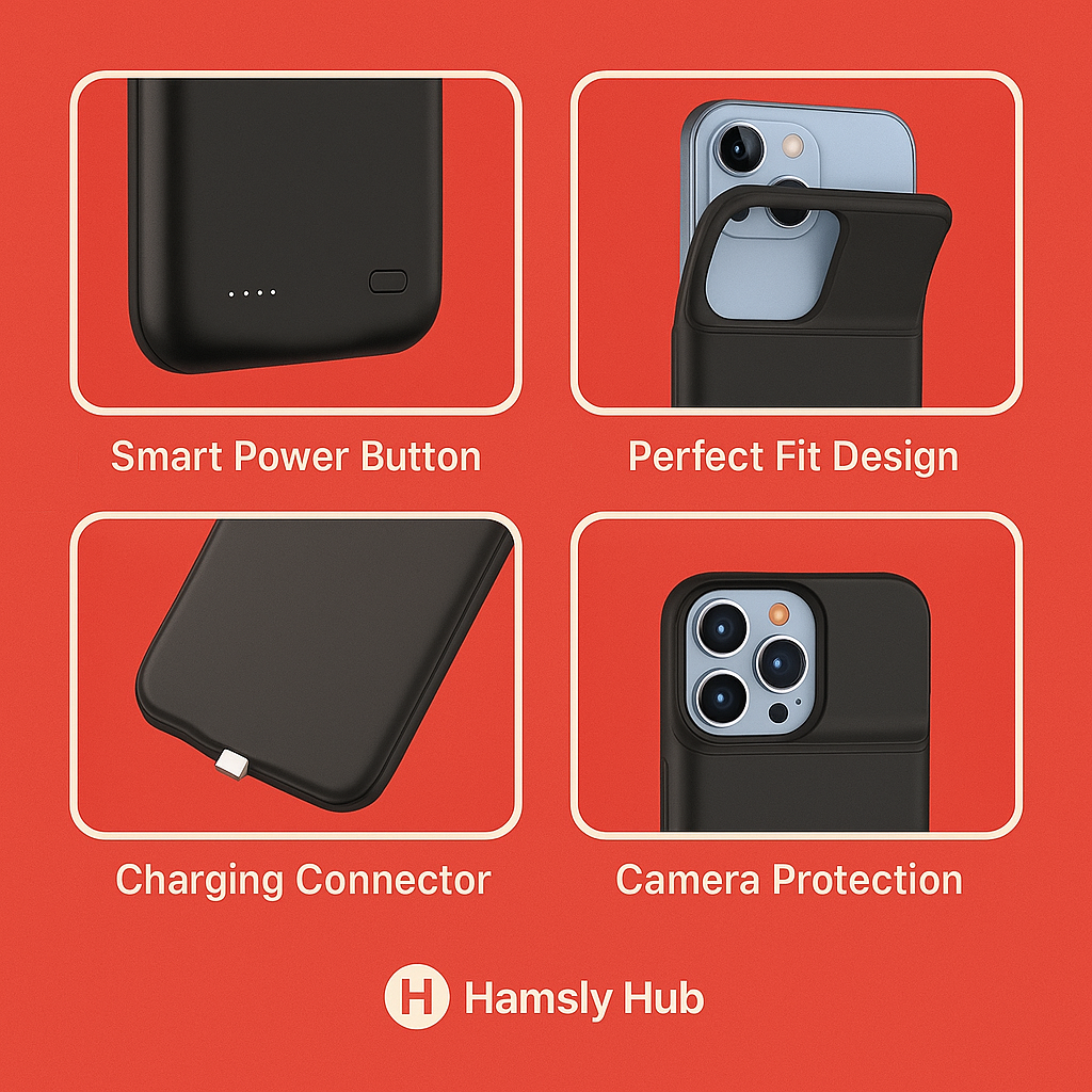 External Battery Case Power Bank for Iphones