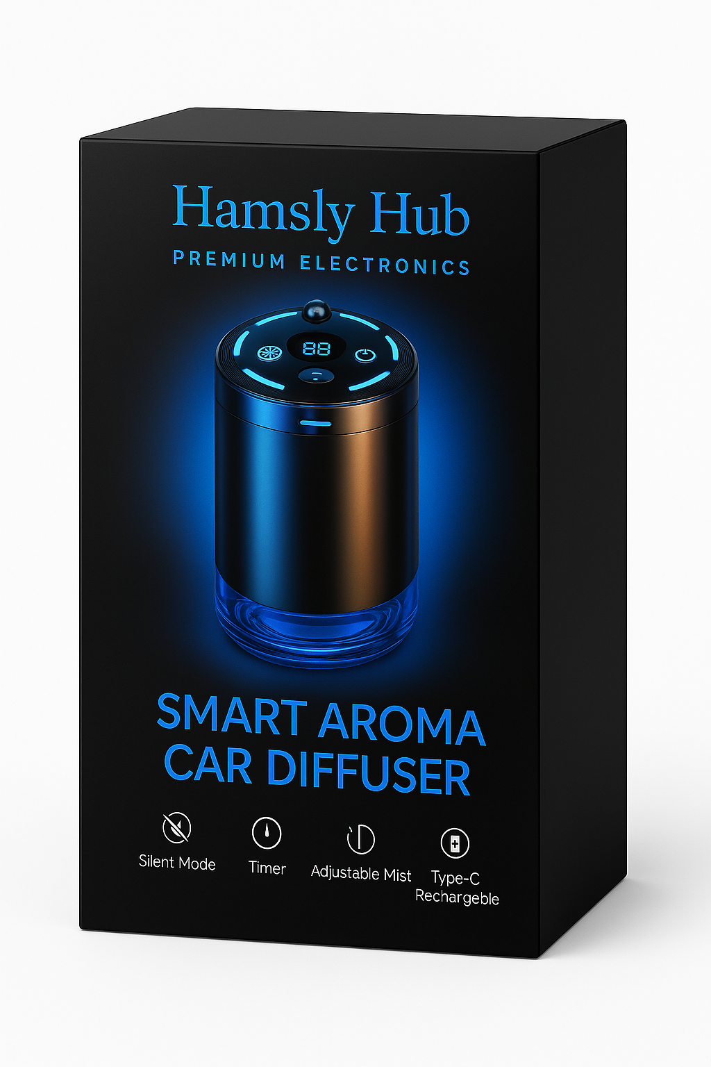 SMART AROMA CAR DIFFUSER.
