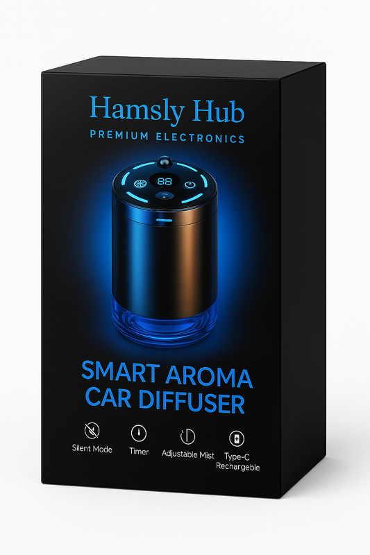 SMART AROMA CAR DIFFUSER.
