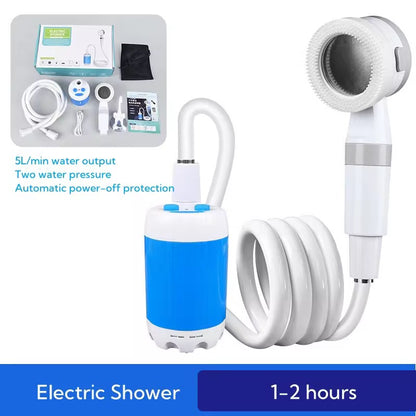 Outdoor Portable USB Rechargeable Shower