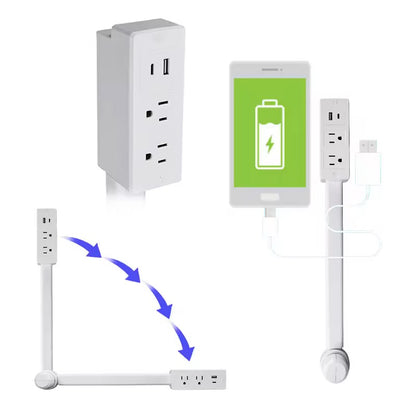 Multi Plug Wall Outlet Extender