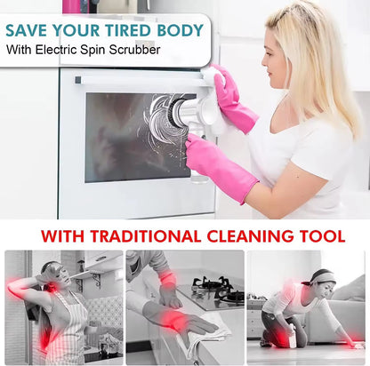 USB 5 in 1 Kitchen Dishwashing Brush
