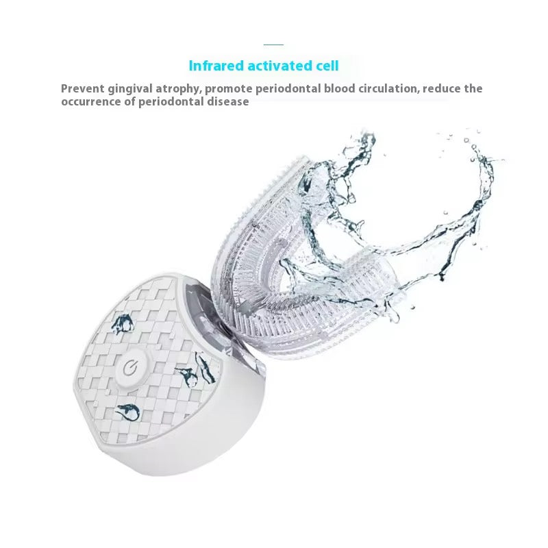 Sonic Oral Cleaner with Soft Bristles for Baby and Adult Whitening