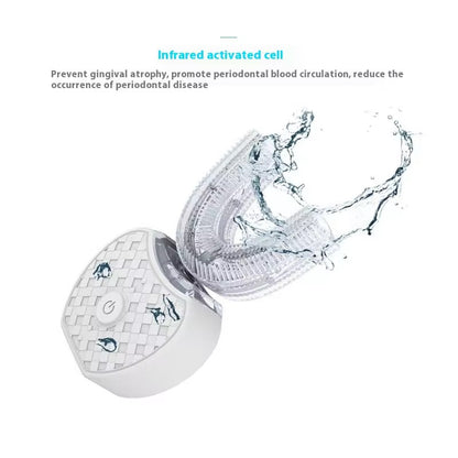 Sonic Oral Cleaner with Soft Bristles for Baby and Adult Whitening