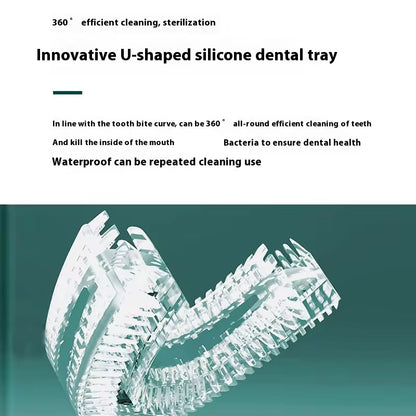 Sonic Oral Cleaner with Soft Bristles for Baby and Adult Whitening