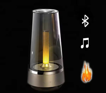 Rechargeable Led Desk Lamp Office Table Lights With Bluetooth Speaker.