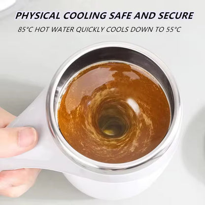 Automatic Self Stirring Magnetic Mug.
