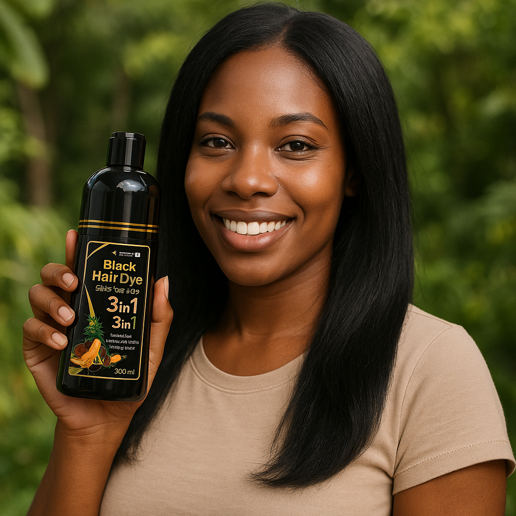 3in1 black hair dye