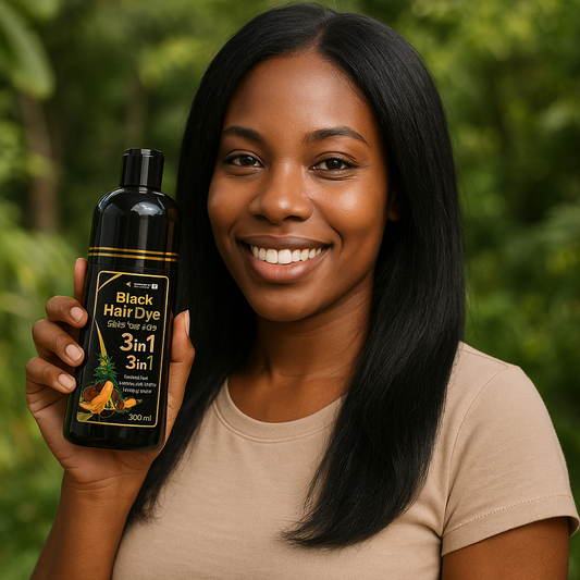3in1 black hair dye